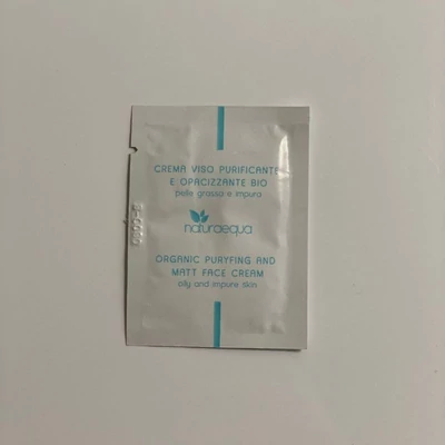 TESZTER • Organikus tisztító és mattító arckrém, 3 ml