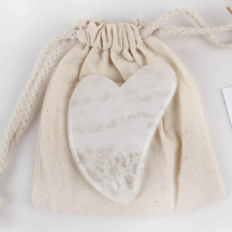 Hegyi kristály gua-sha masszírozó