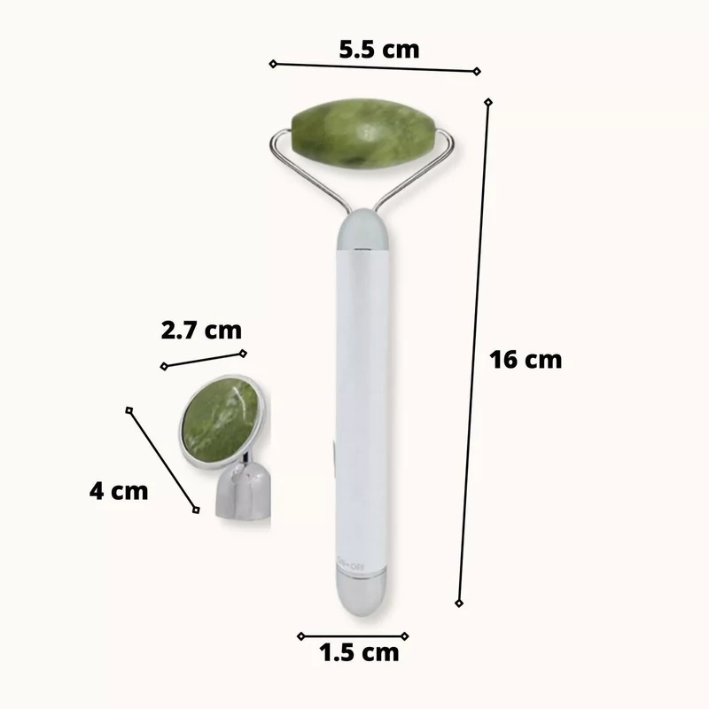 Aventurin arcroller cserélhető fejjel, vibrációval